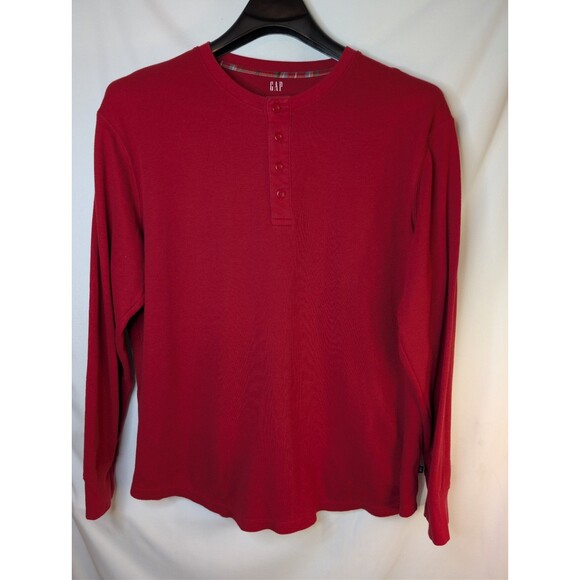 Gap Button Polo Long Sleeve Shirt Size XXL - Picture 1 of 5